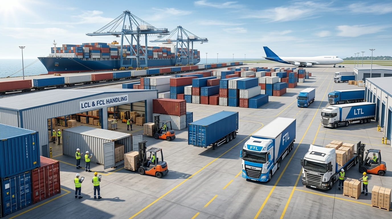 LCL FCL LTL FTL Shipments