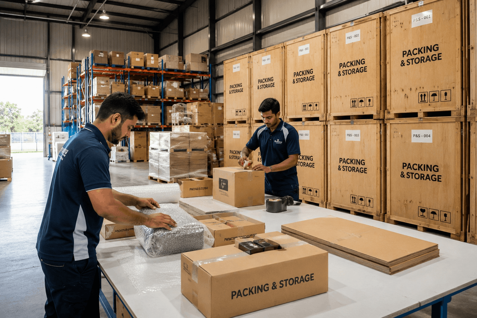 Packing and Storage Warehousing Oman